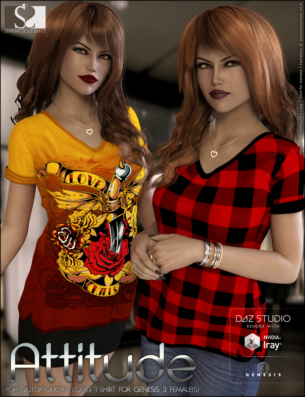 Attitude for Long T-Shirt by N/A