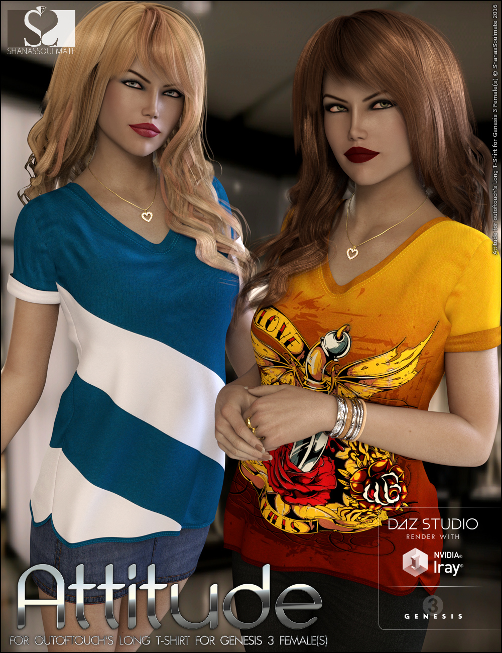 Attitude for Long T-Shirt by N/A