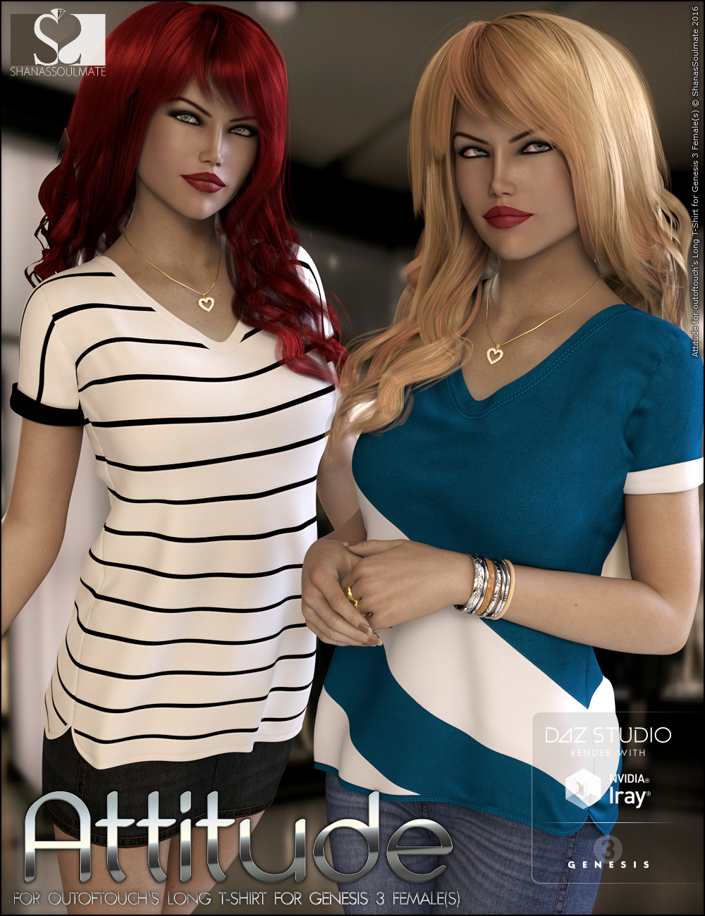 Attitude for Long T-Shirt by N/A