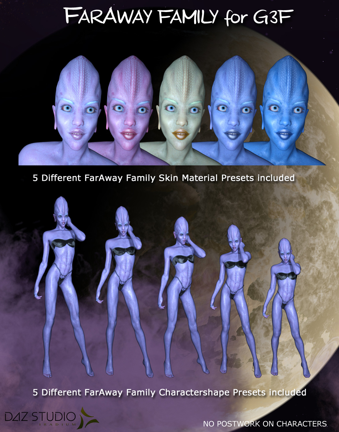 FARAWAY FAMILY for Genesis 3 Female(s) by N/A