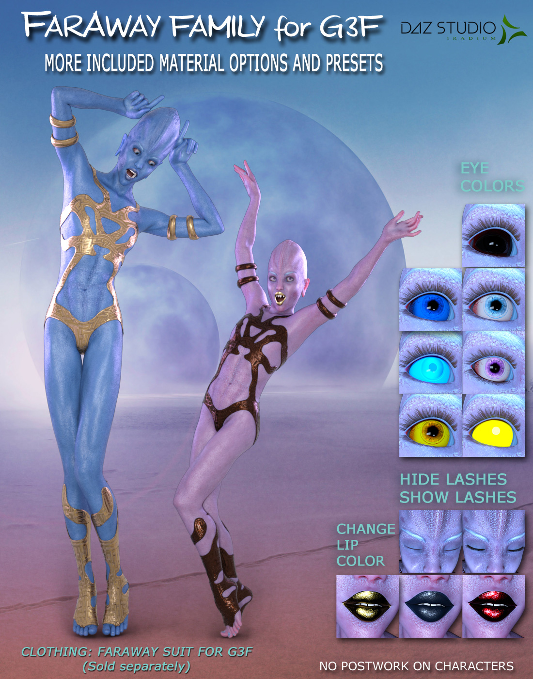 FARAWAY FAMILY for Genesis 3 Female(s) by N/A