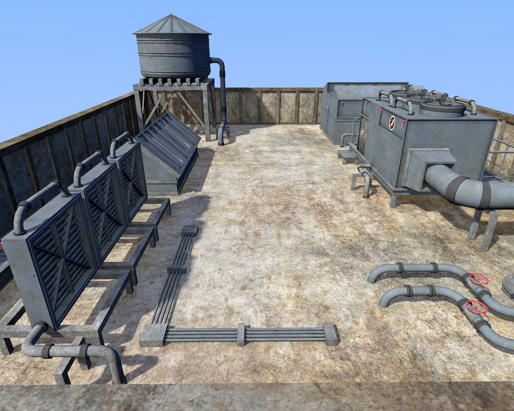 Industrial roof by N/A