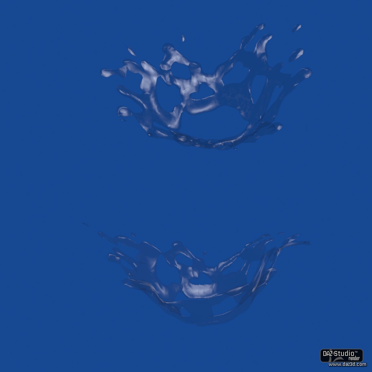 Water drops 3D by N/A