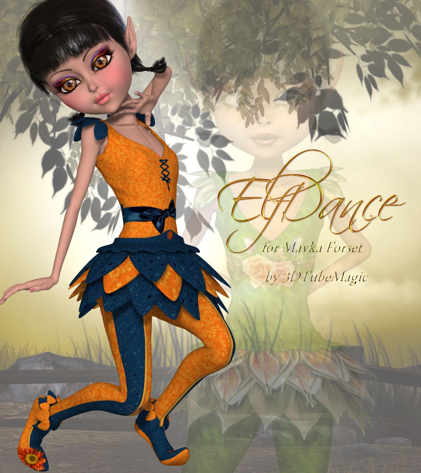 DA-Elf Dance for Mavka Forest by N/A