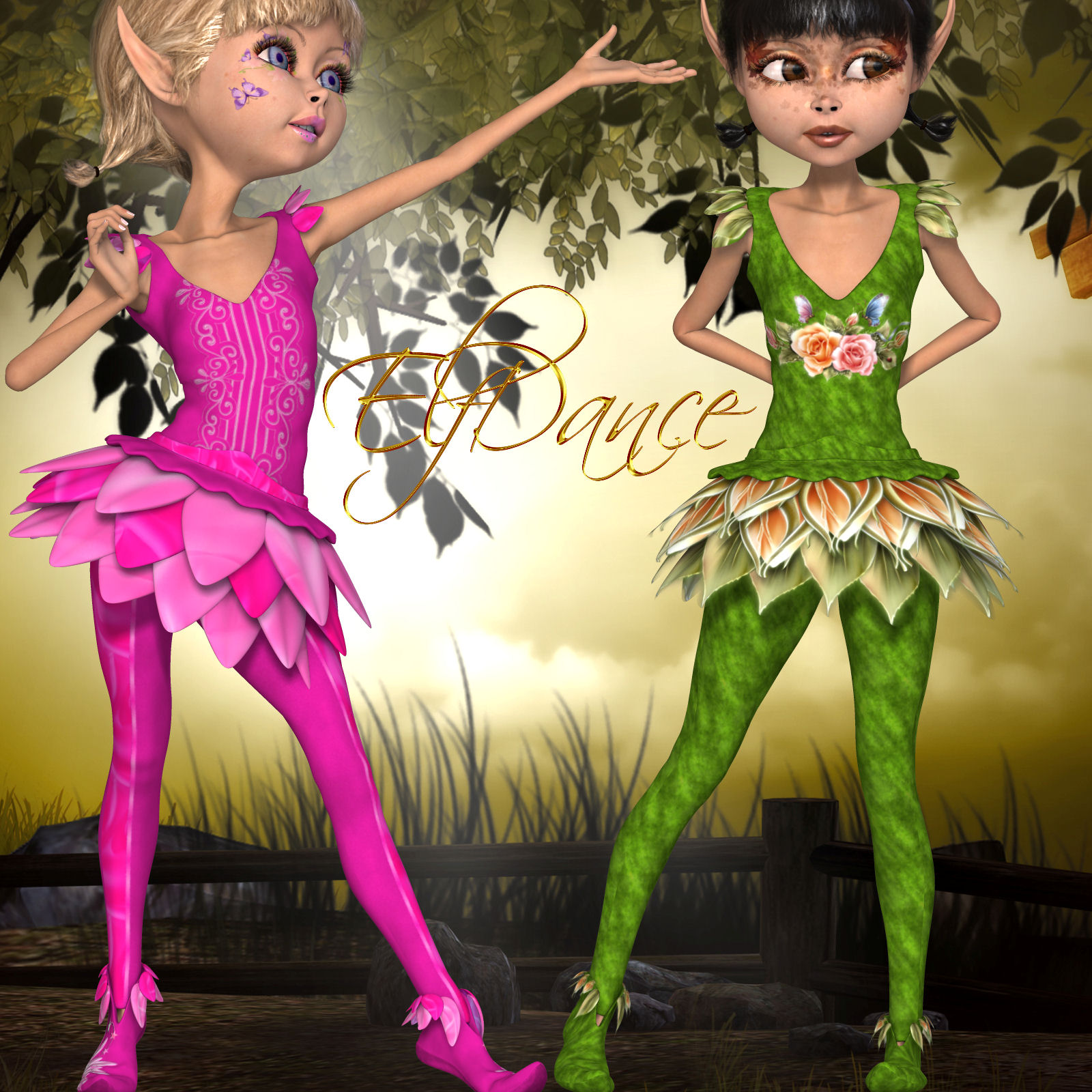 DA-Elf Dance for Mavka Forest by N/A