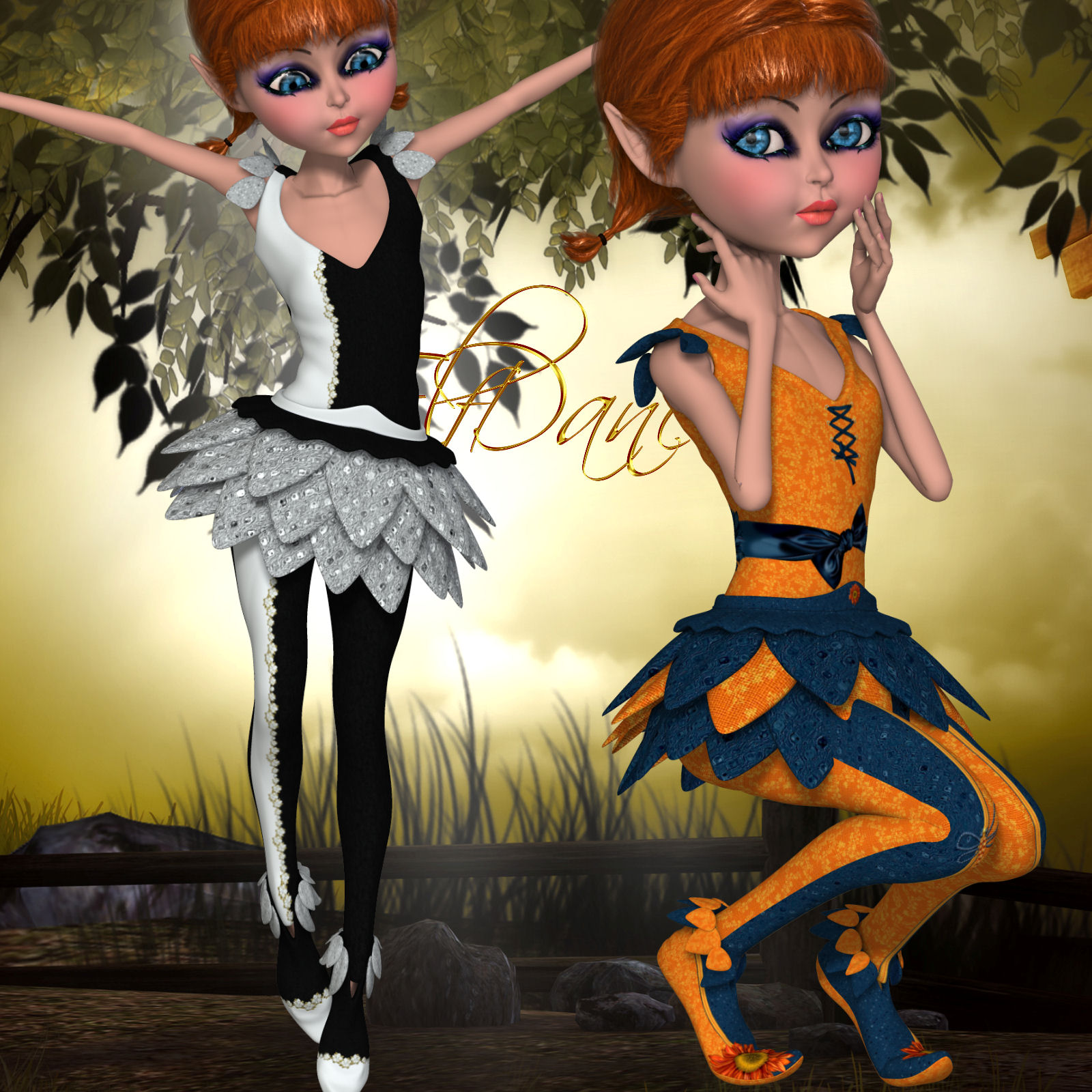 DA-Elf Dance for Mavka Forest by N/A