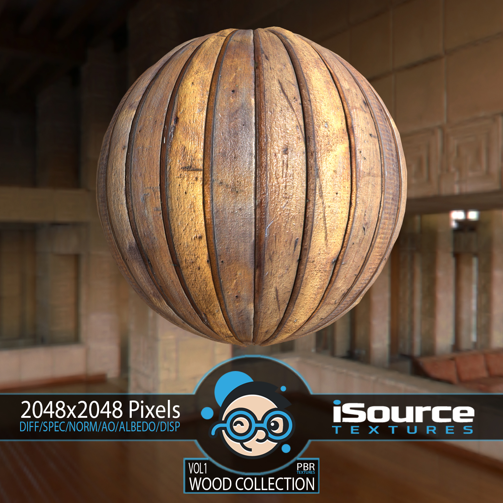 Wood Collection - Vol1 (PBR Textures) by N/A