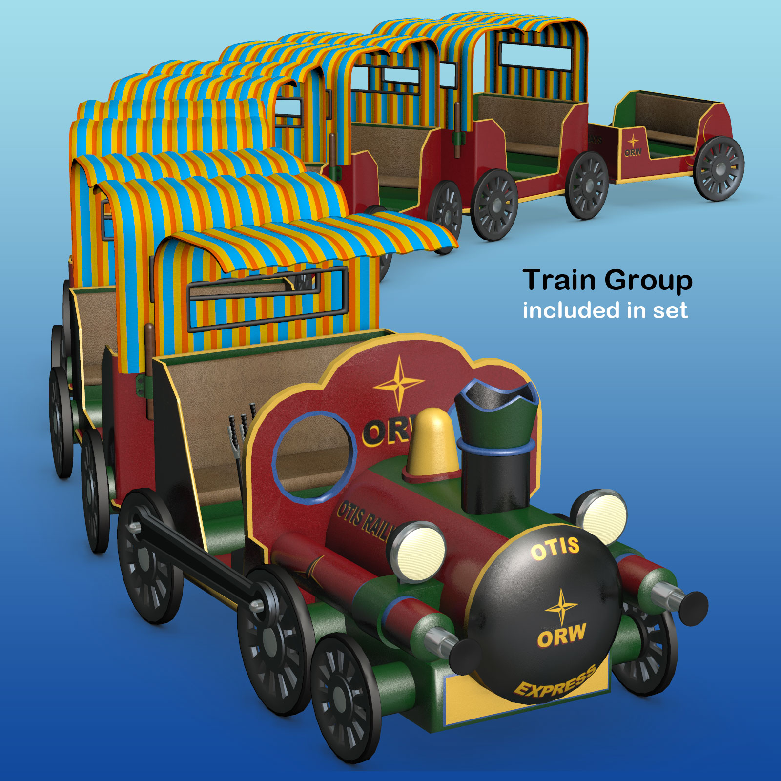 Otis Carnival Fun Fair Train by N/A
