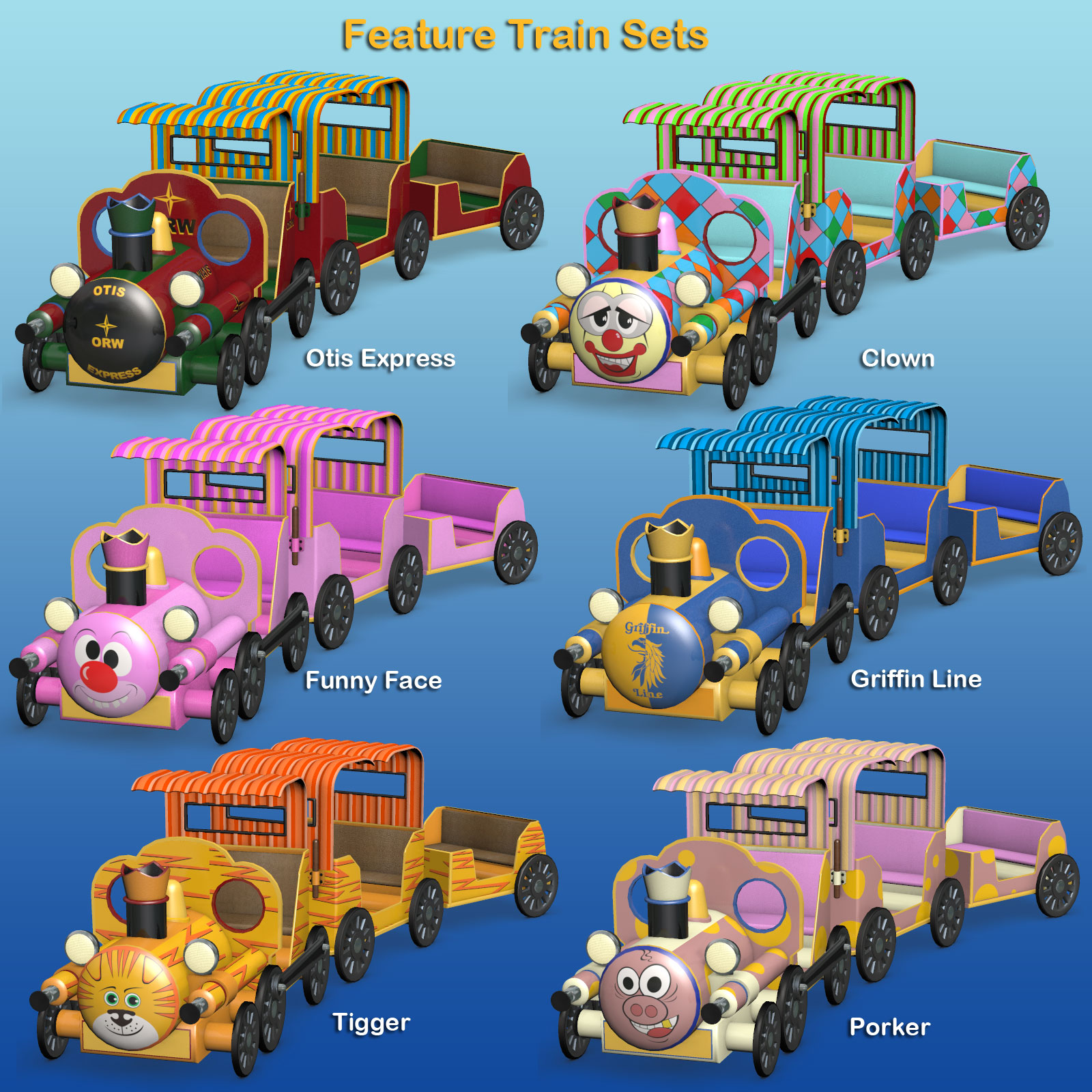 Otis Carnival Fun Fair Train by N/A