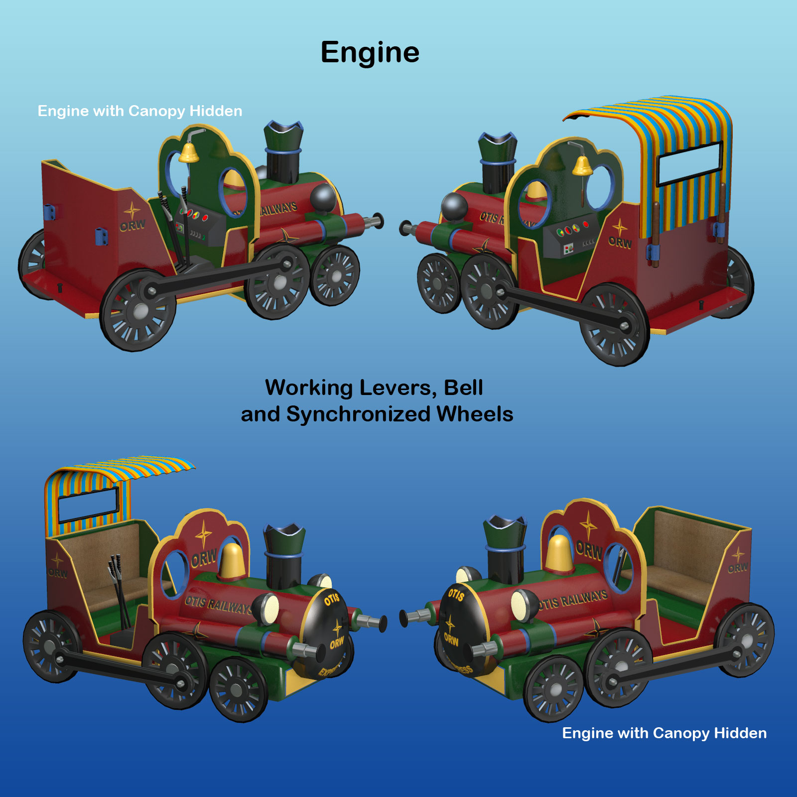 Otis Carnival Fun Fair Train by N/A