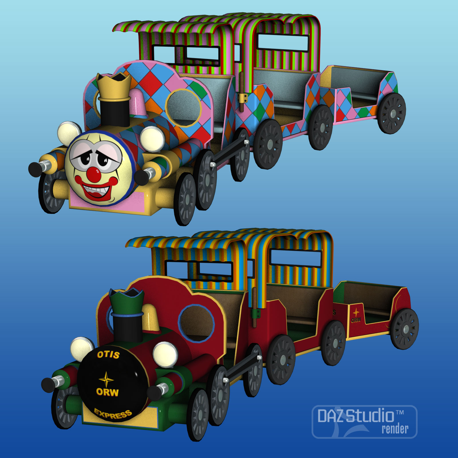 Otis Carnival Fun Fair Train by N/A
