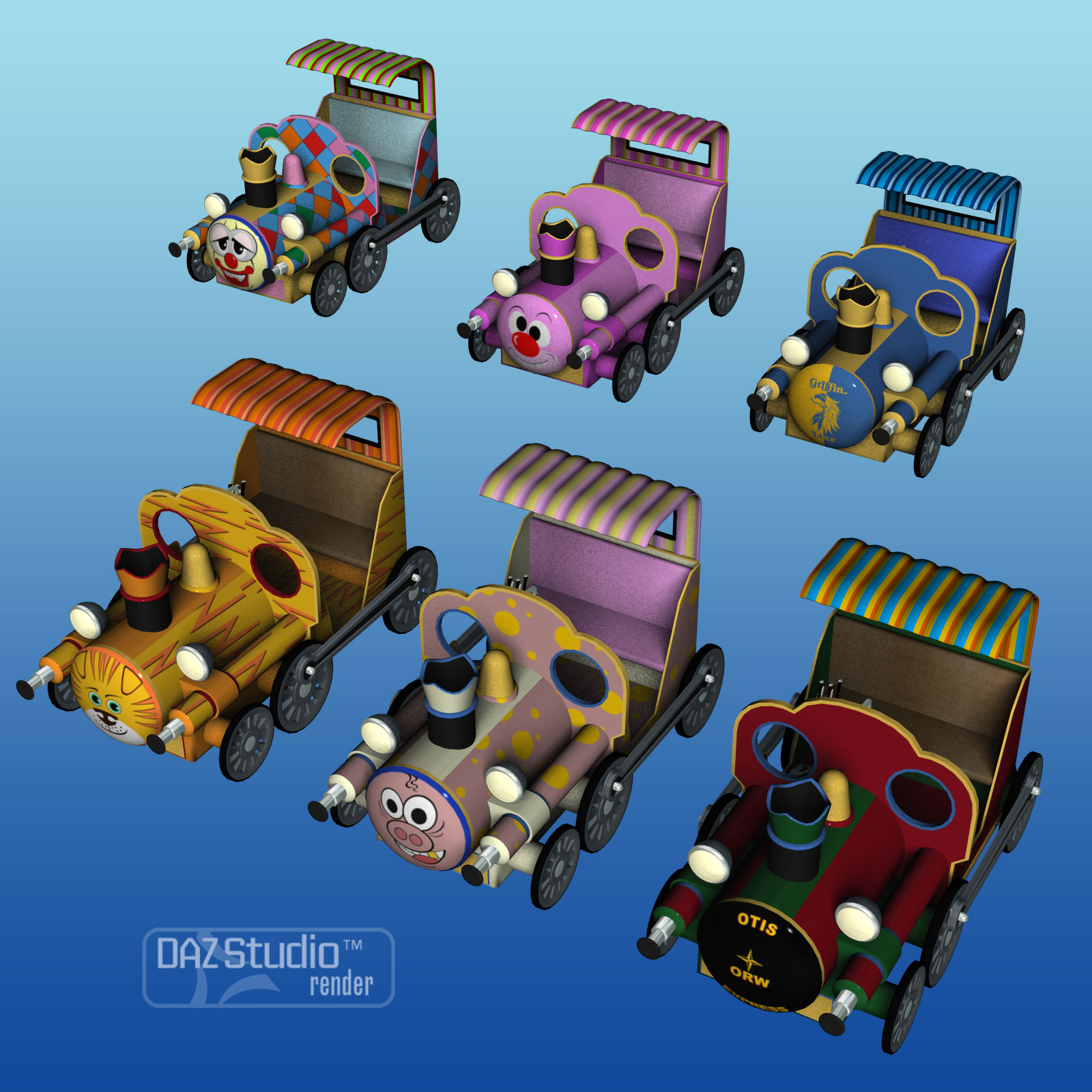 Otis Carnival Fun Fair Train by N/A