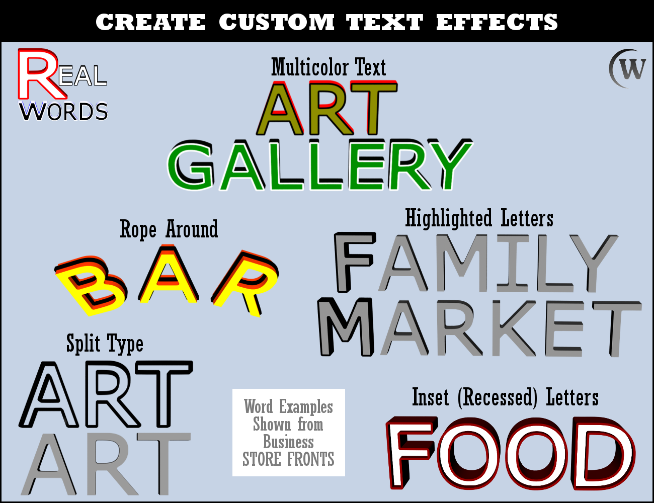 REAL-WORDS: Business Storefronts for Daz Studio by N/A