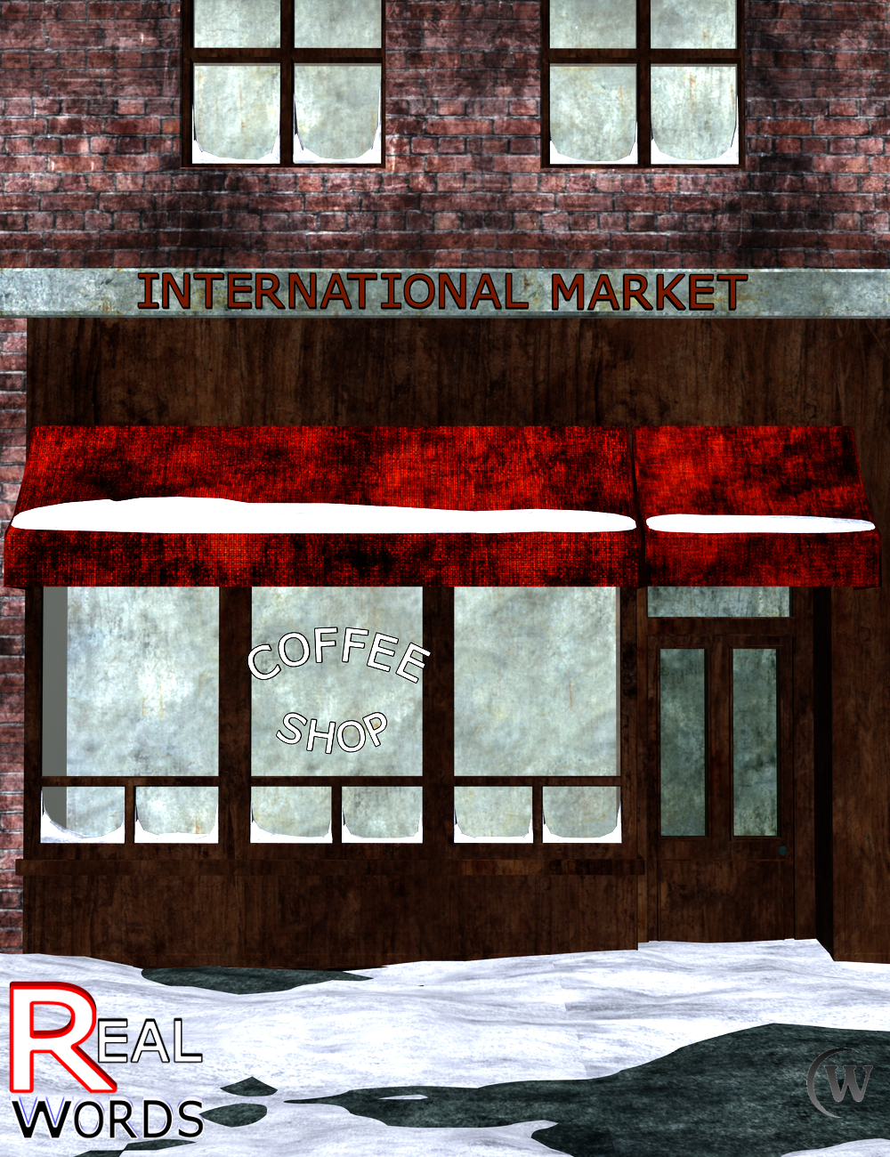 REAL-WORDS: Business Storefronts for Daz Studio by N/A