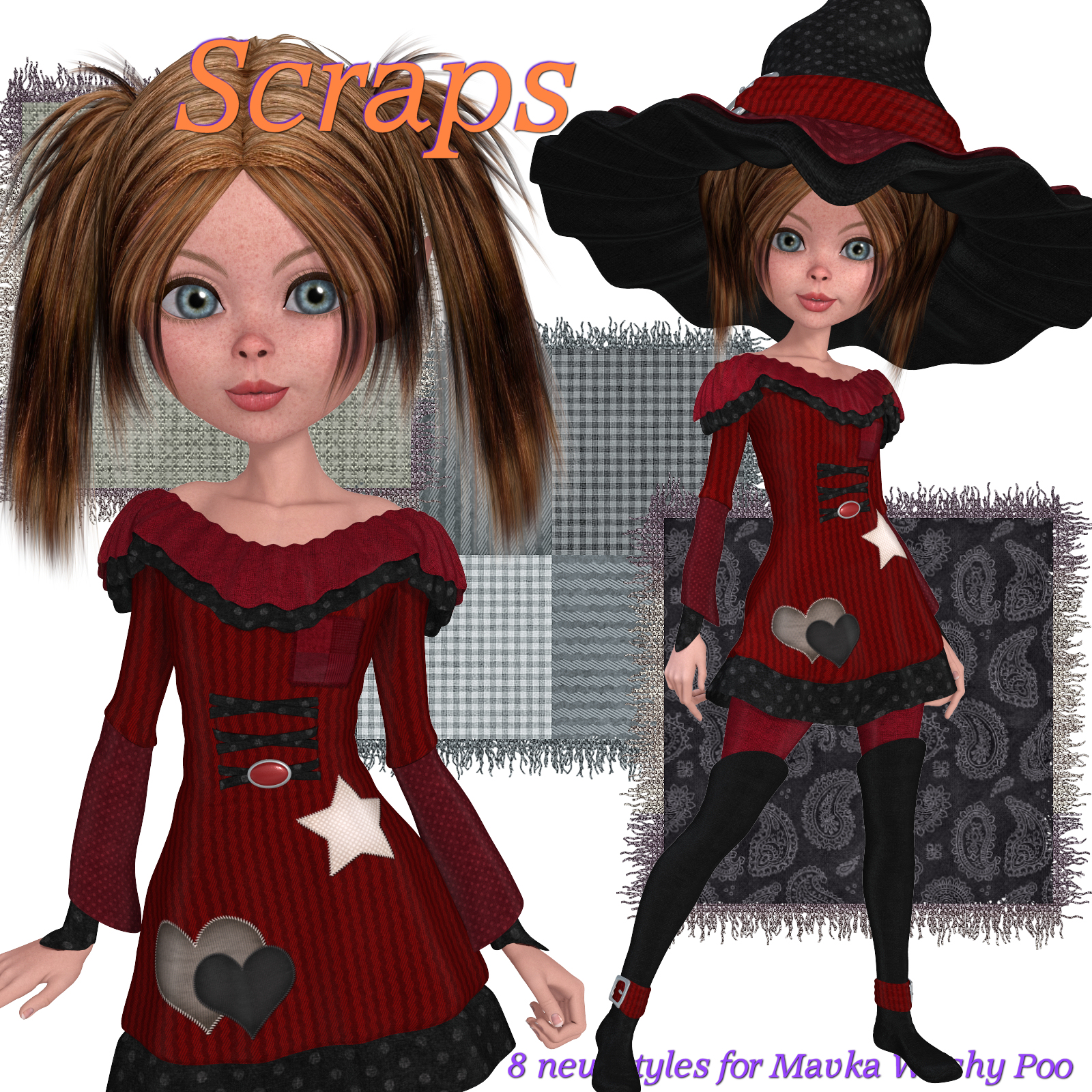 Scraps for Mavka Witchy Poo by N/A