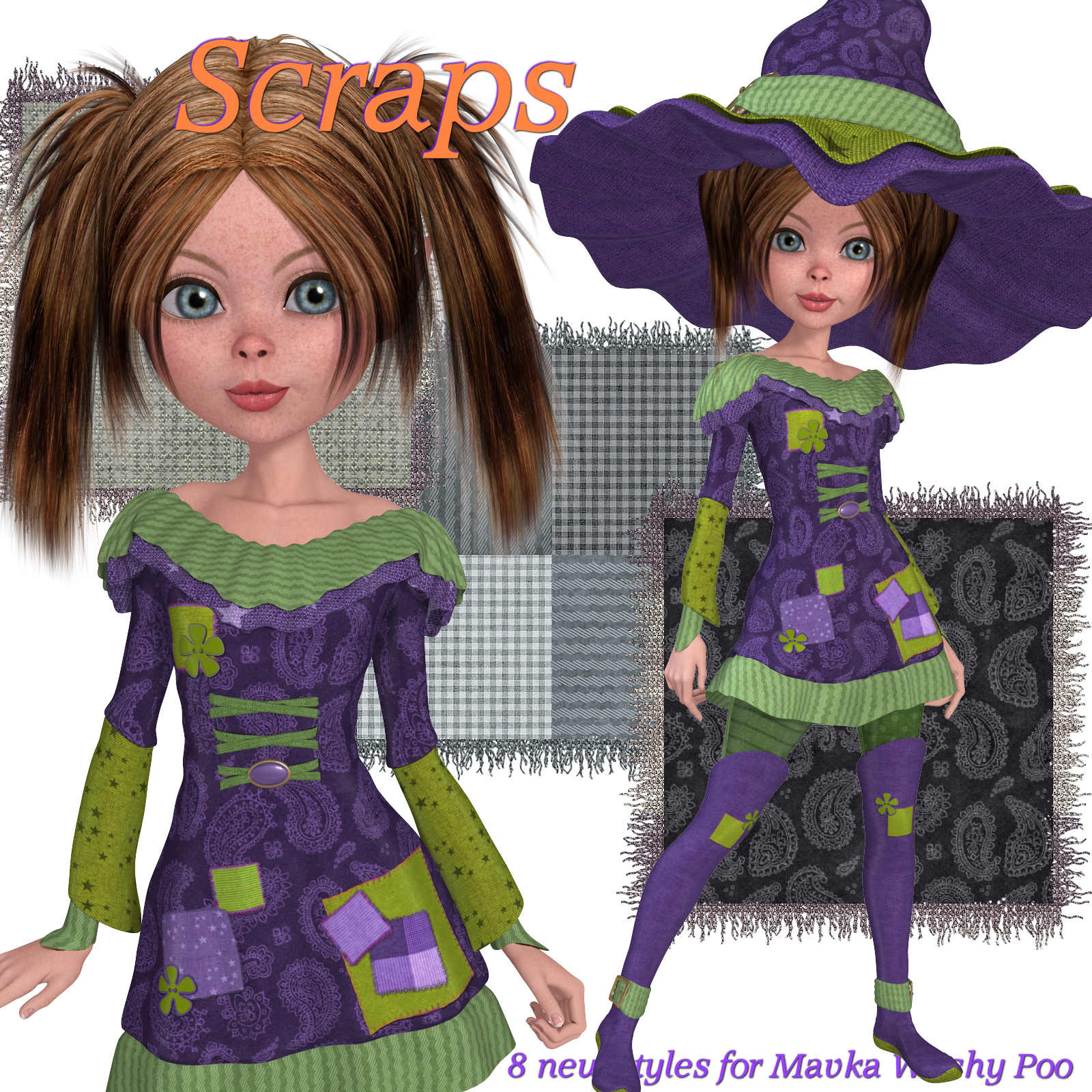 Scraps for Mavka Witchy Poo by N/A