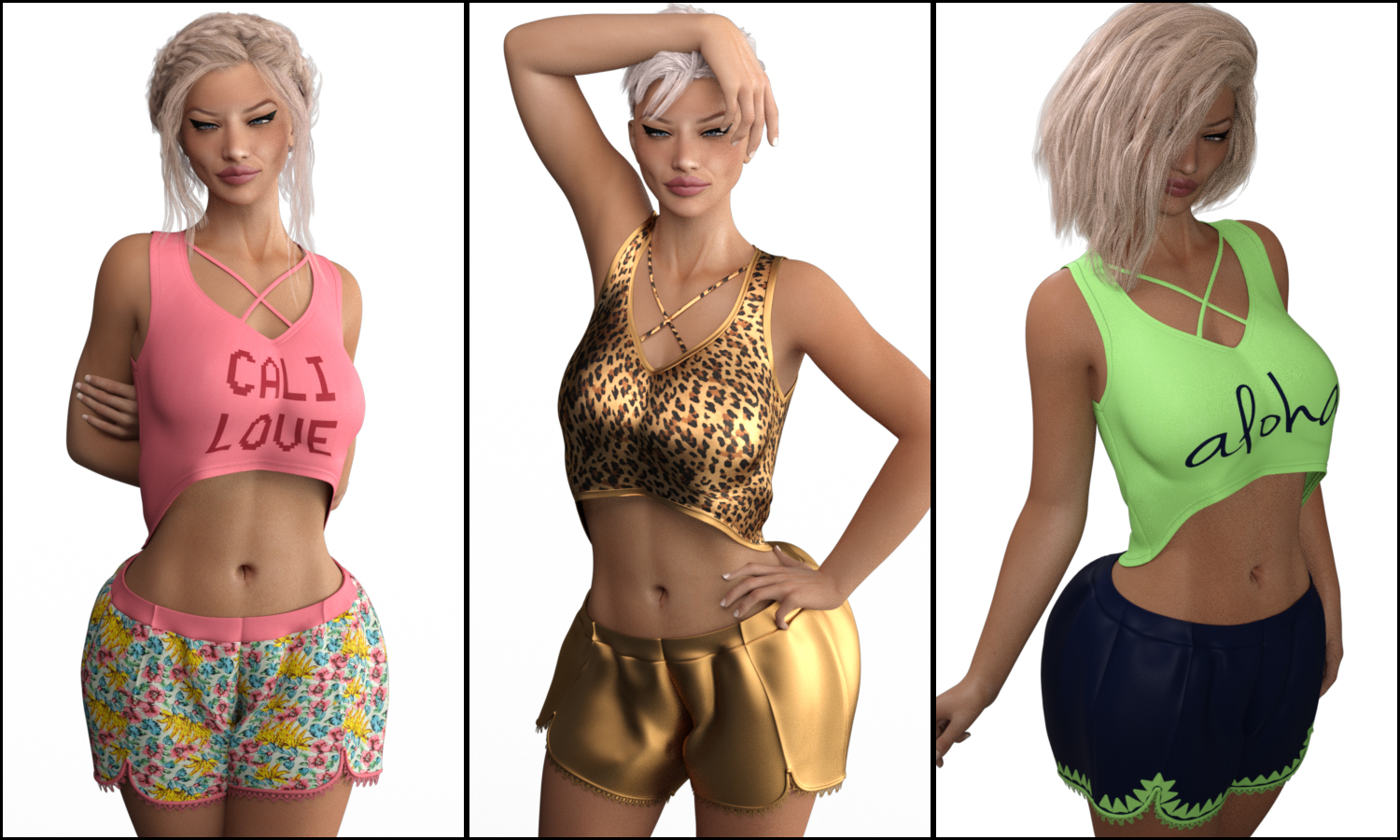 VERSUS - Fashion Blizz Solstice Outfit for Genesis 3 Female(s) by N/A