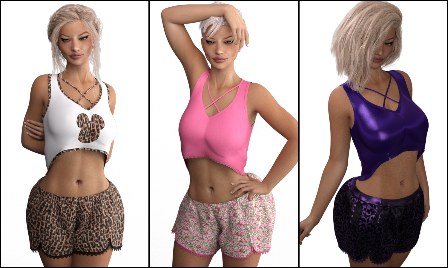 VERSUS - Fashion Blizz Solstice Outfit for Genesis 3 Female(s) by N/A