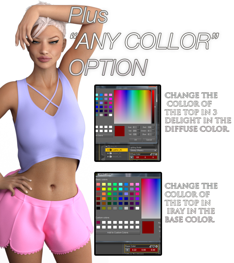 VERSUS - Fashion Blizz Solstice Outfit for Genesis 3 Female(s) by N/A
