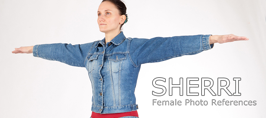 Sherri: Nude Female Full Figure Photo References by N/A