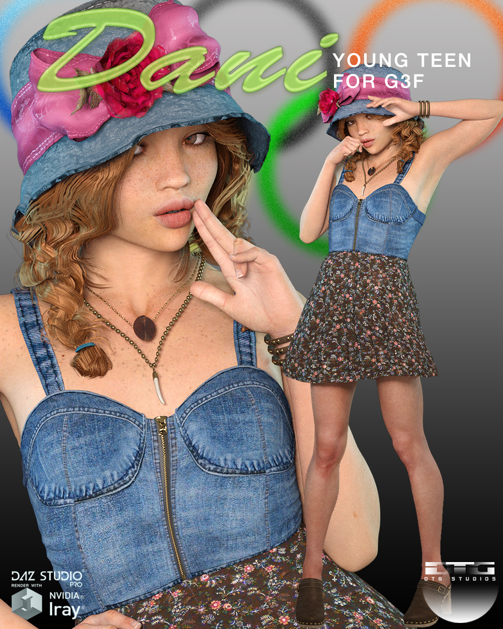 DTG Studios' Dani for G3F by N/A