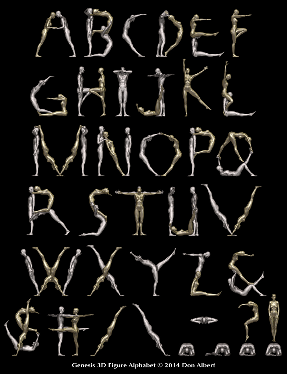 Alphabet Action by N/A