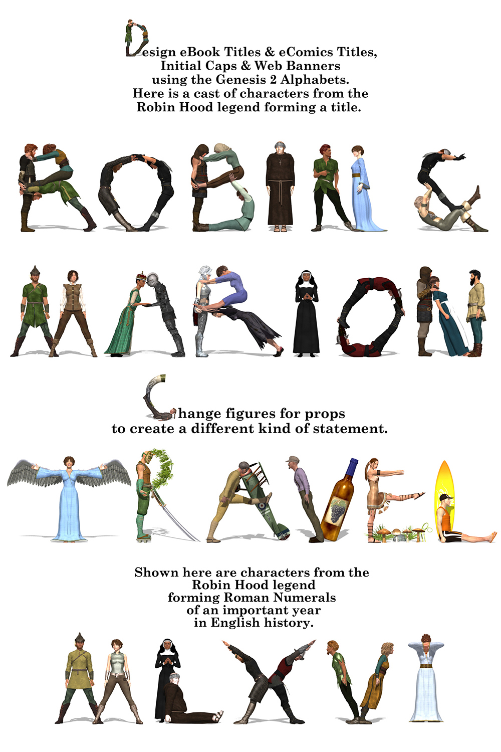 Alphabet Action by N/A