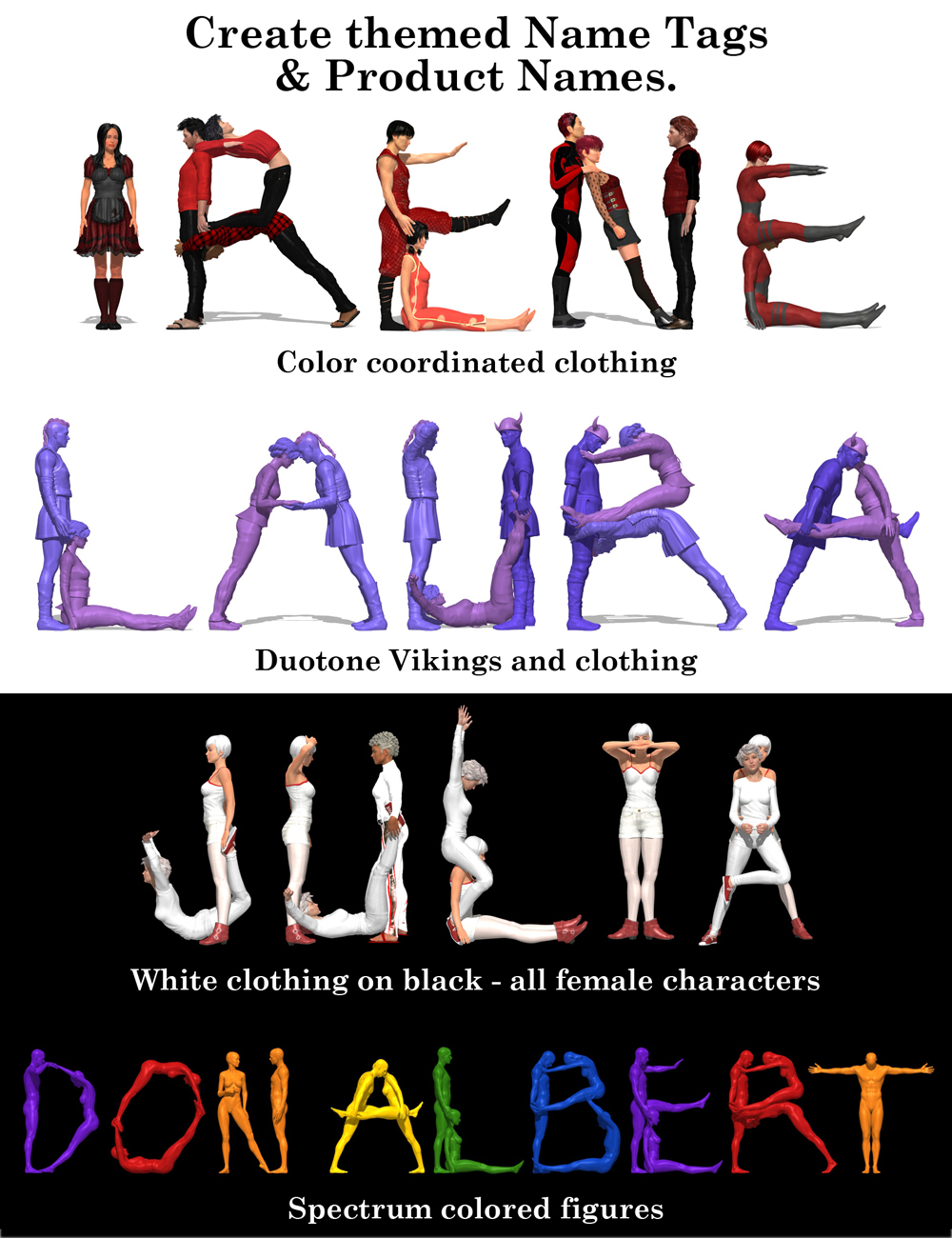 Alphabet Action by N/A