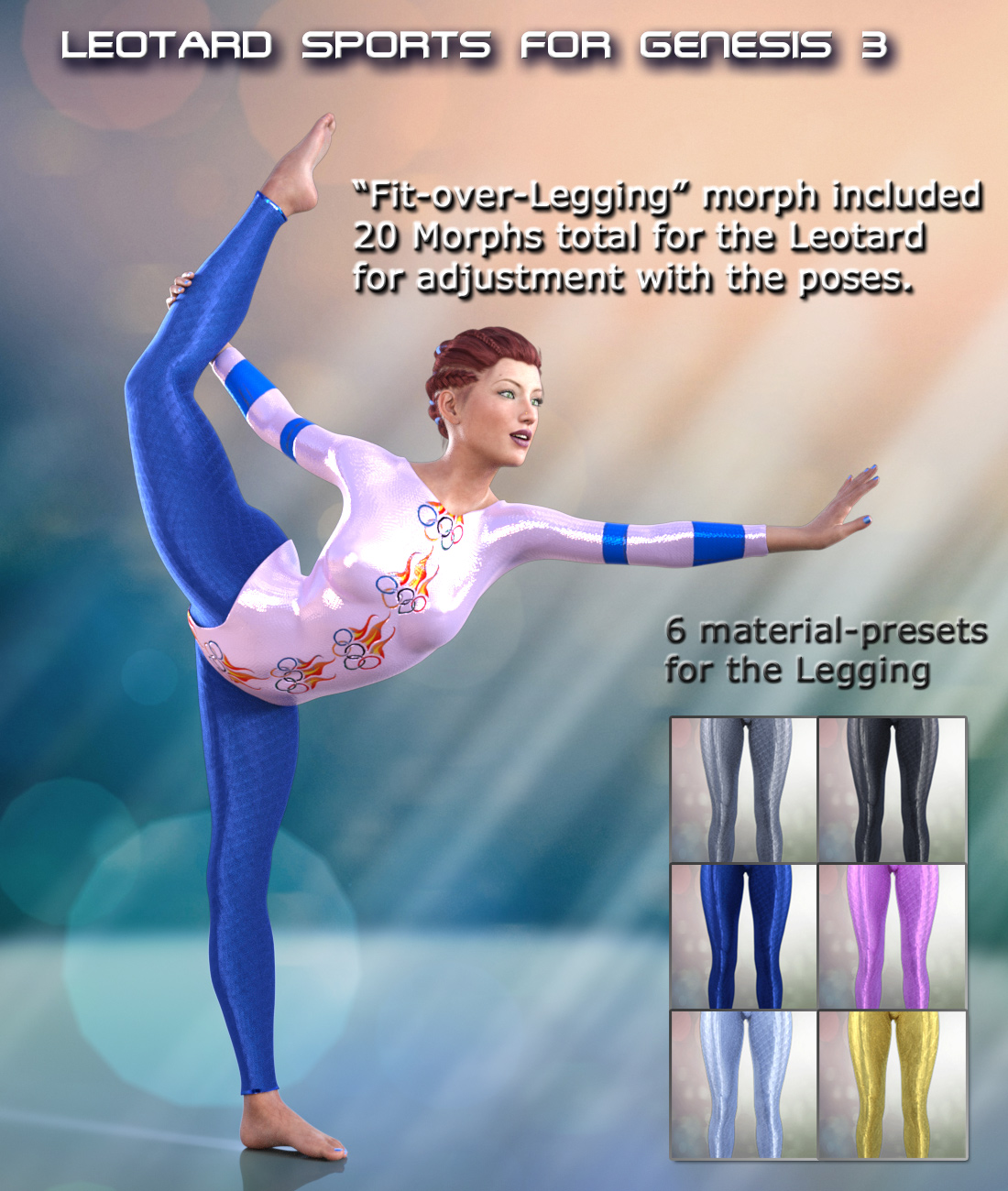 LEOTARD SPORTS for Genesis 3 Female(s) by N/A