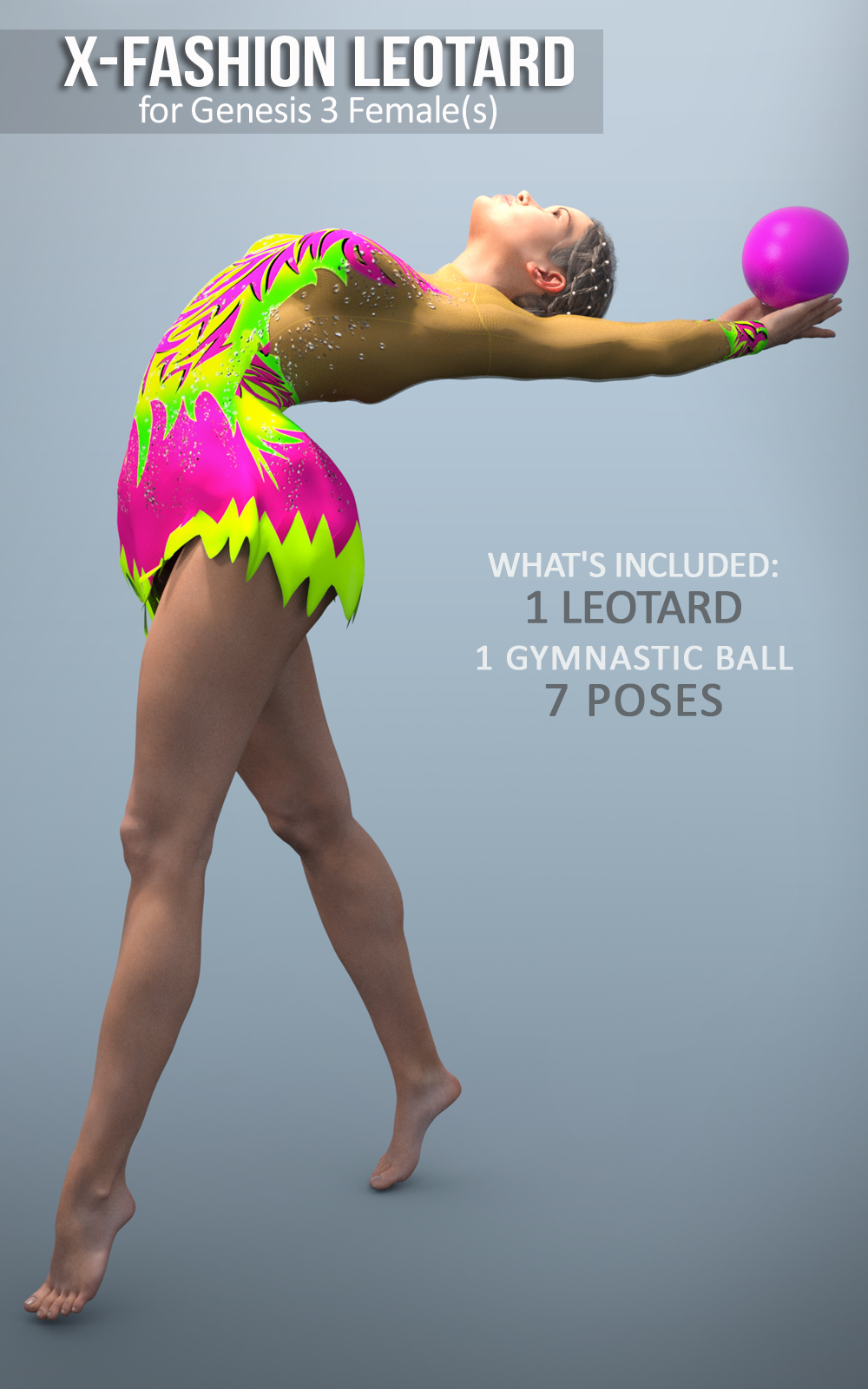X_Fashion Leotard for G3F by N/A