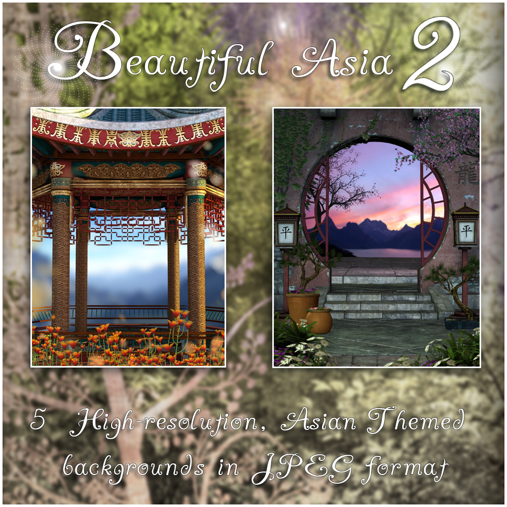 Beautiful Asia 2 Backgrounds by N/A