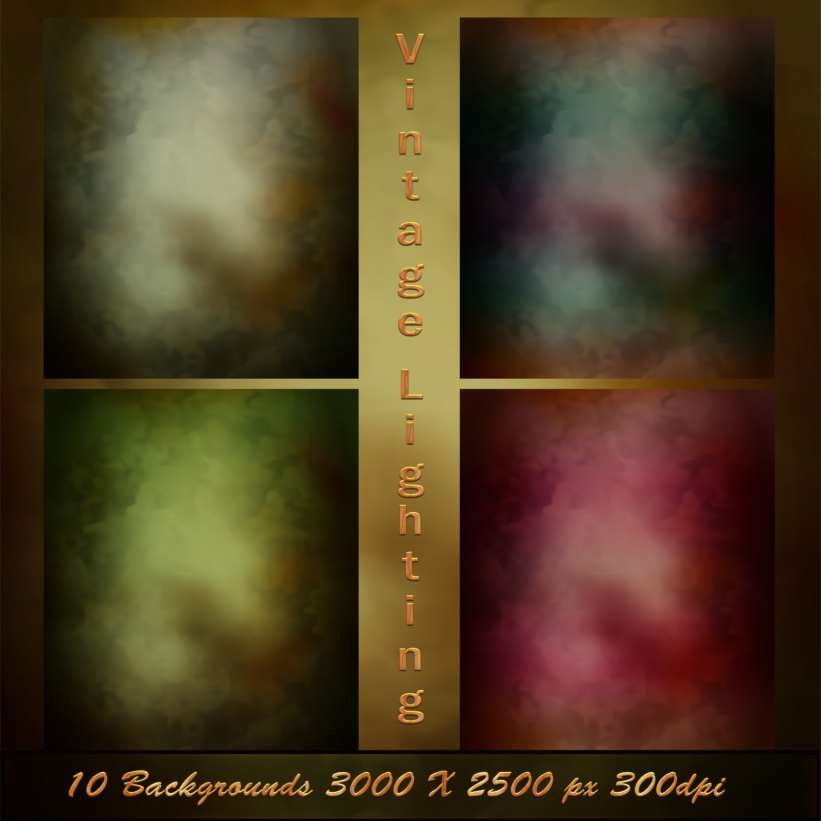 Vintage Lighting Backgrounds by N/A