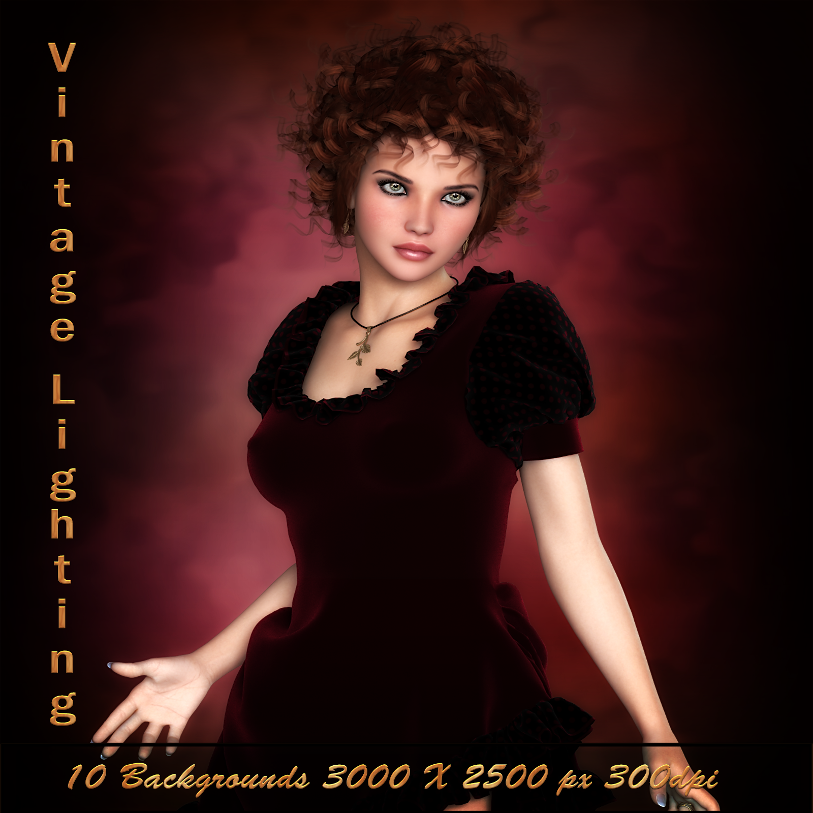 Vintage Lighting Backgrounds by N/A