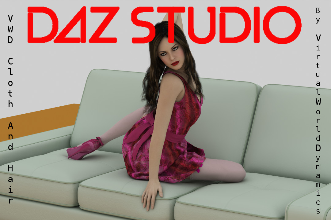Daz Studio bridge for VWD Cloth and Hair by N/A