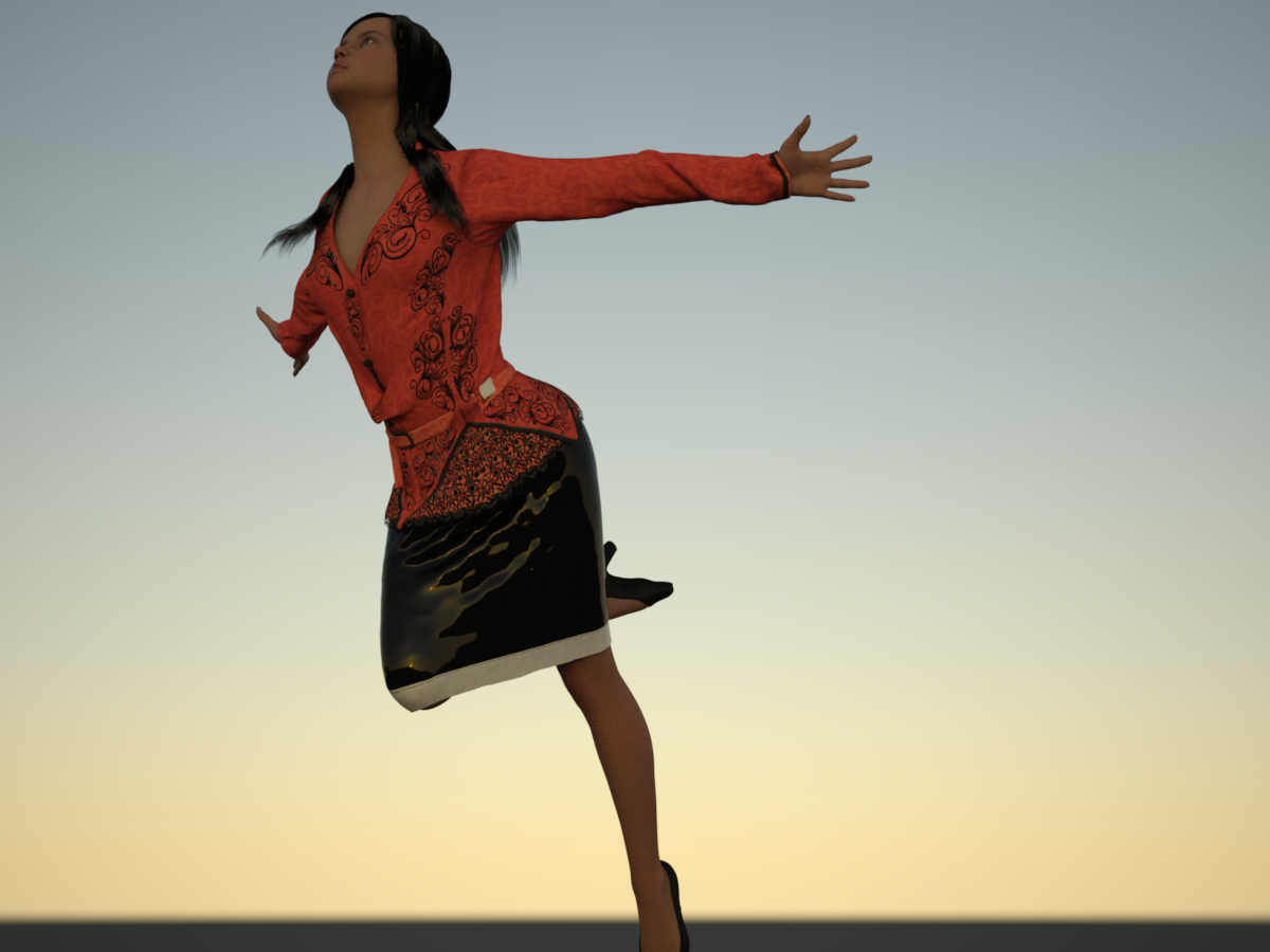Daz Studio bridge for VWD Cloth and Hair by N/A