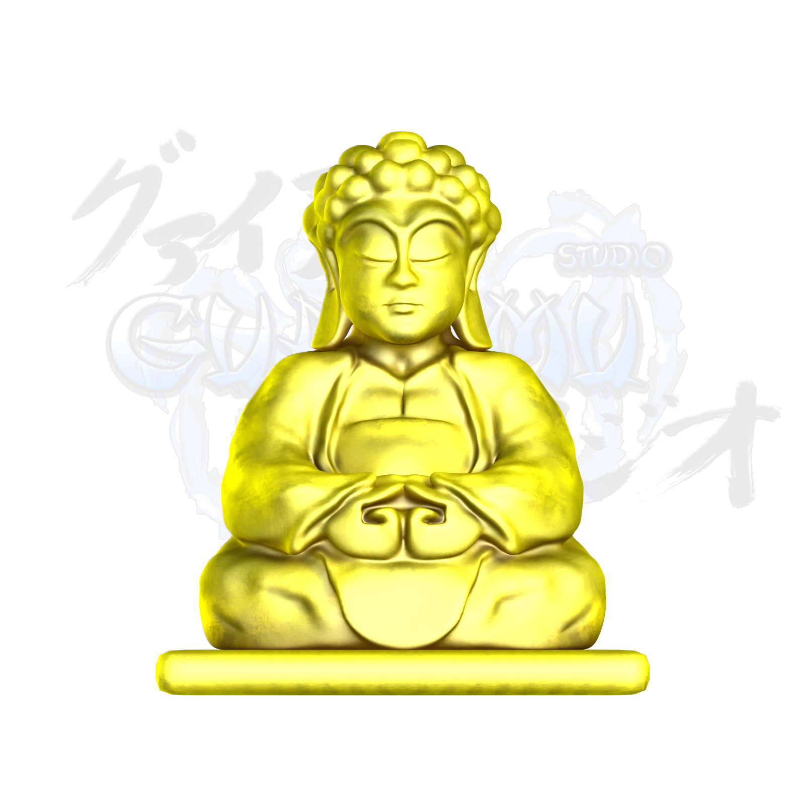 Small Buddha Statue by N/A