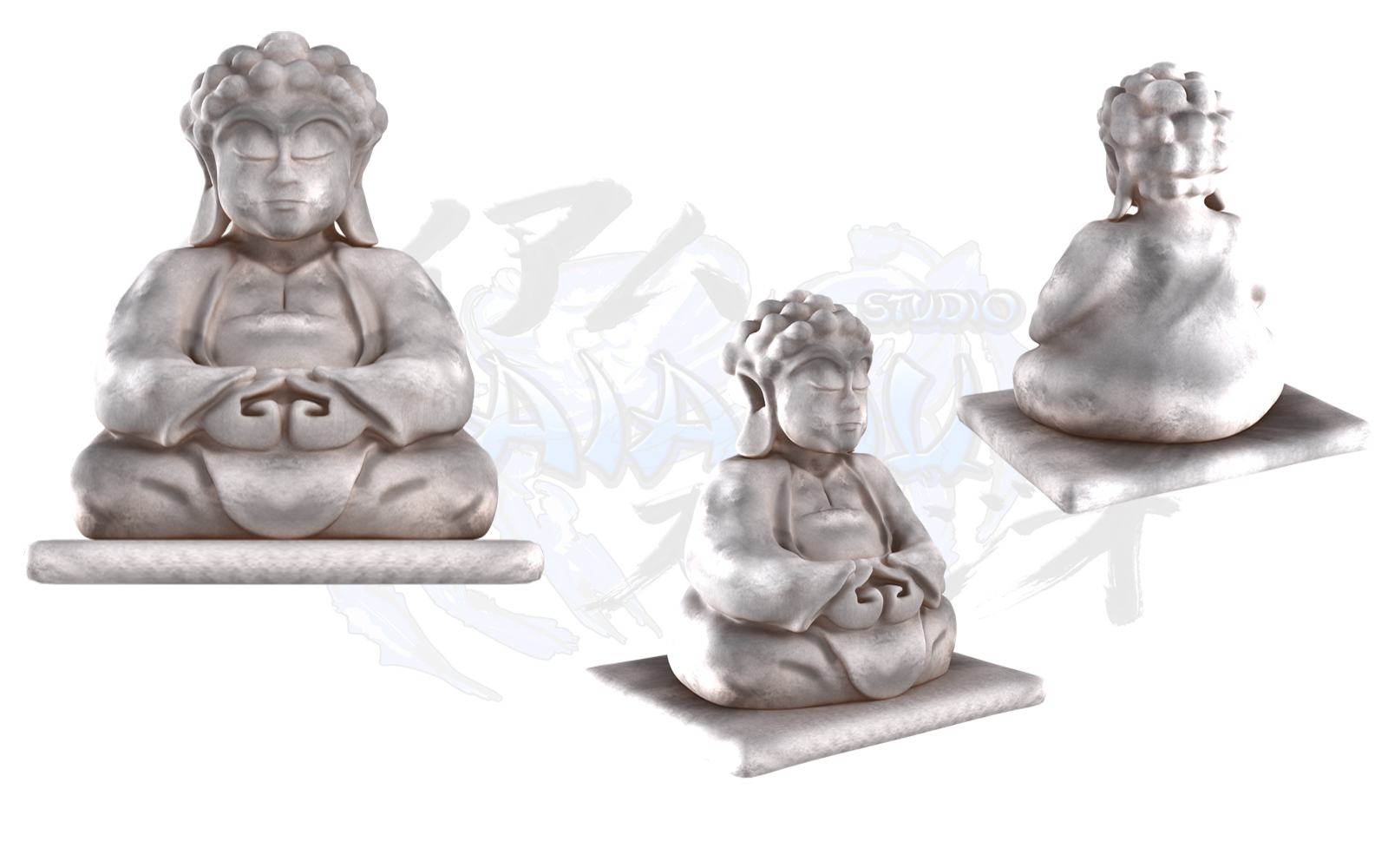Small Buddha Statue by N/A