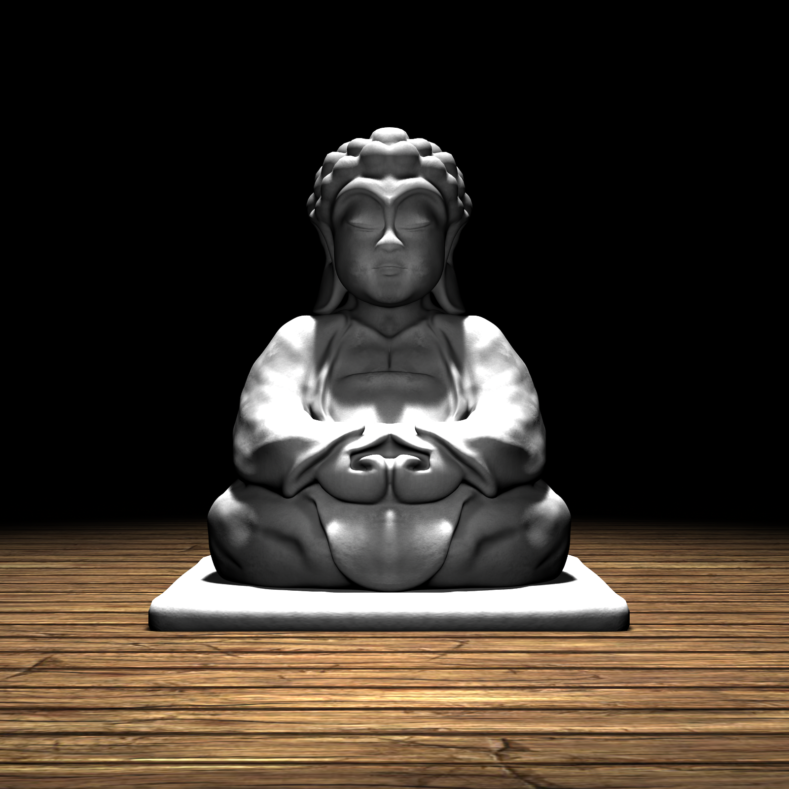 Small Buddha Statue by N/A