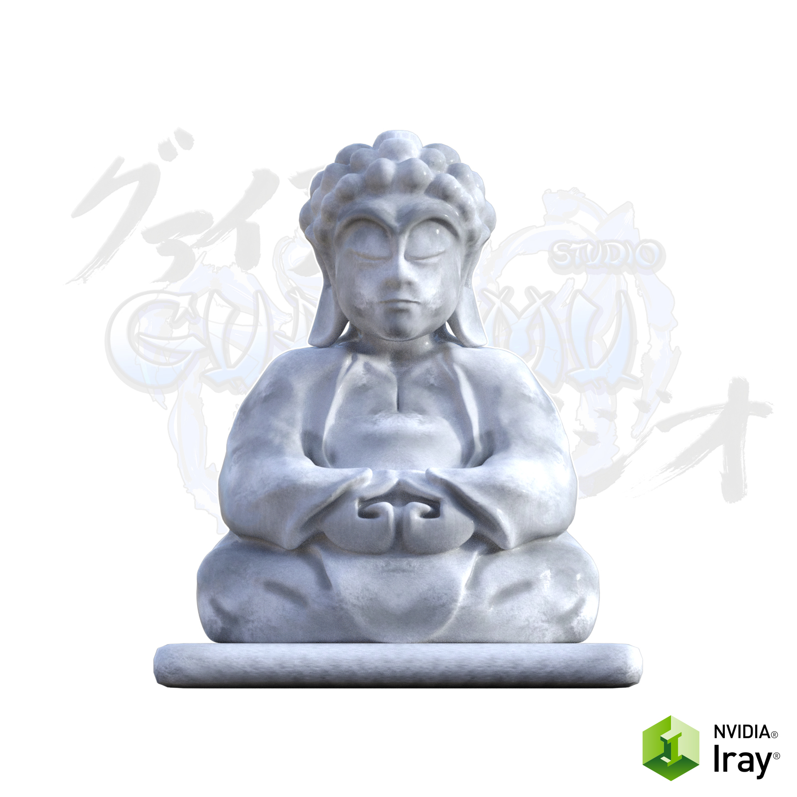 Small Buddha Statue by N/A