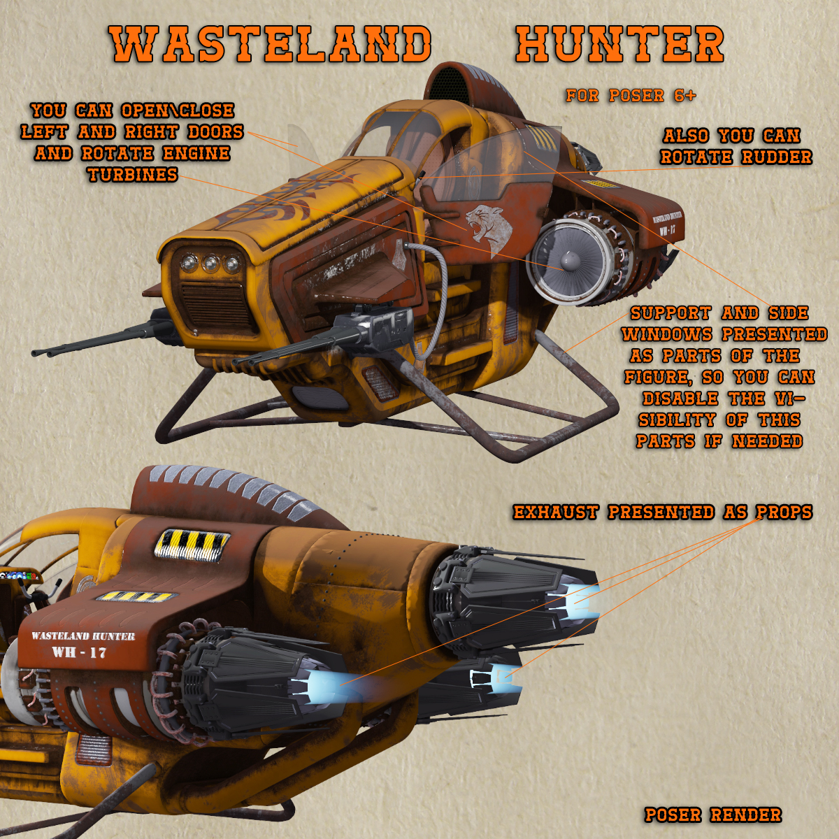 AJ Wasteland Hunter by N/A