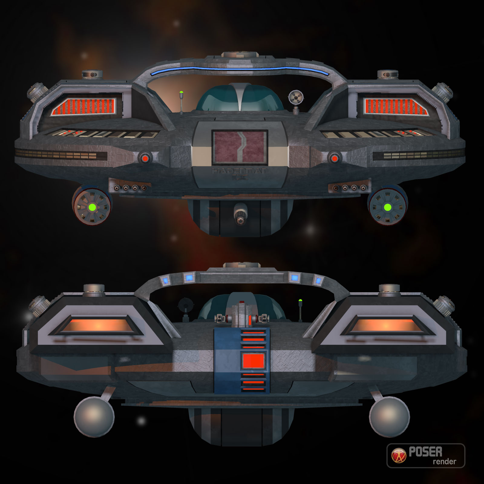 Sci-Fi Craft Hadenman Firestar by N/A