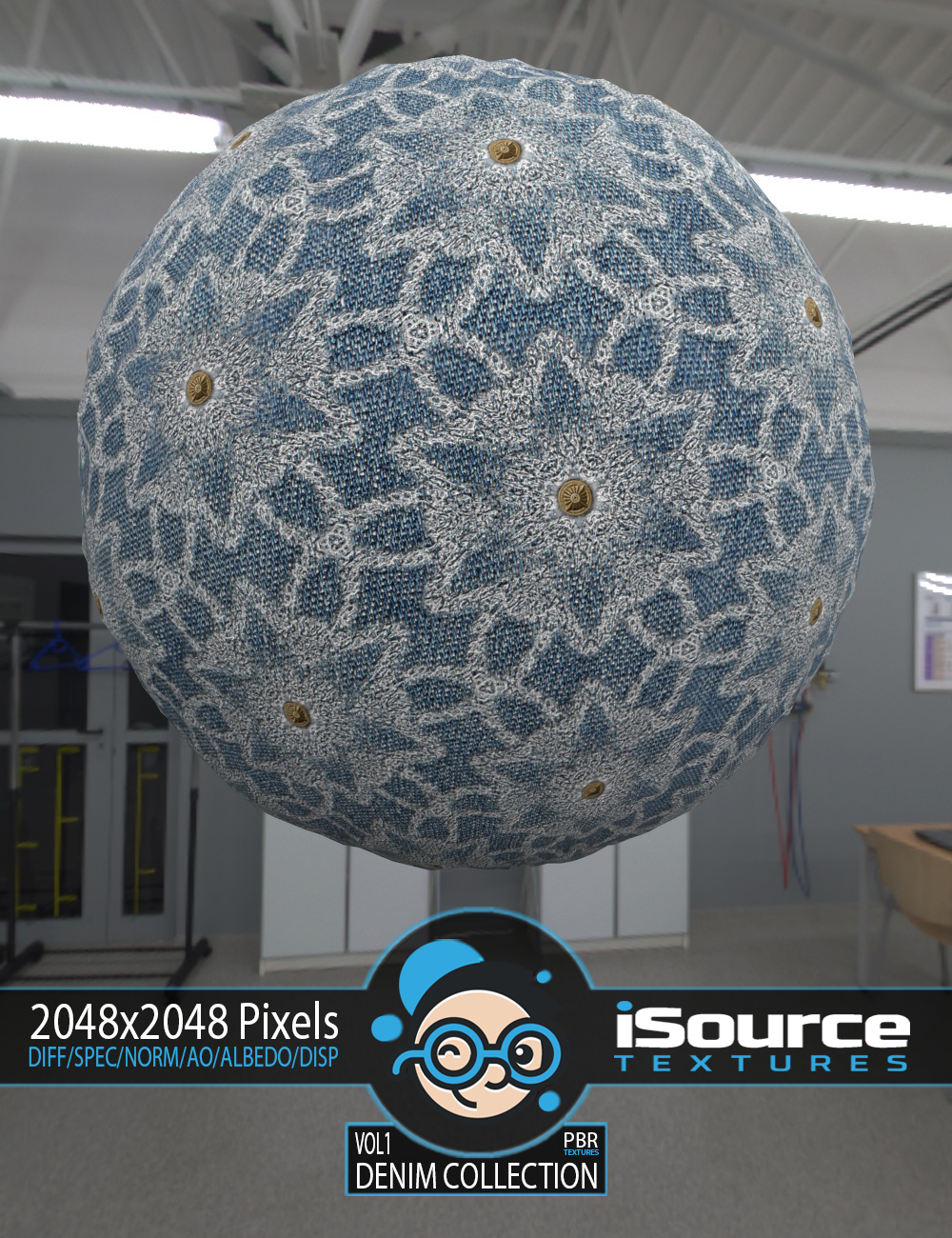 Demin Collection - Vol1 (PBR Textures) by N/A