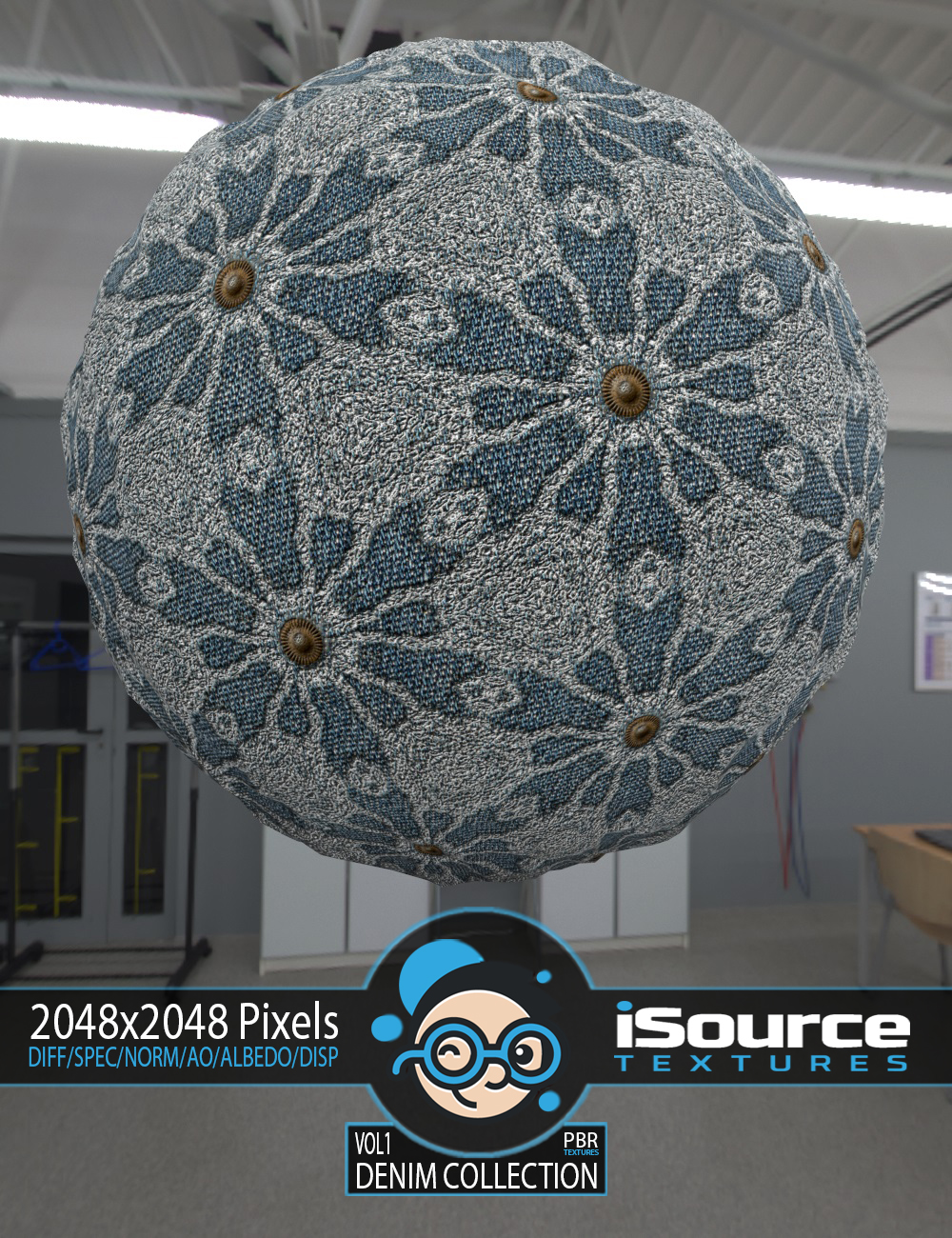 Demin Collection - Vol1 (PBR Textures) by N/A