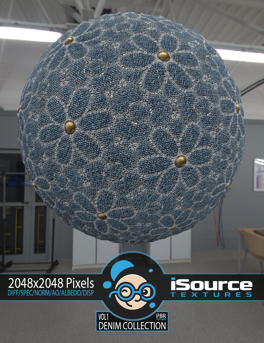 Demin Collection - Vol1 (PBR Textures) by N/A