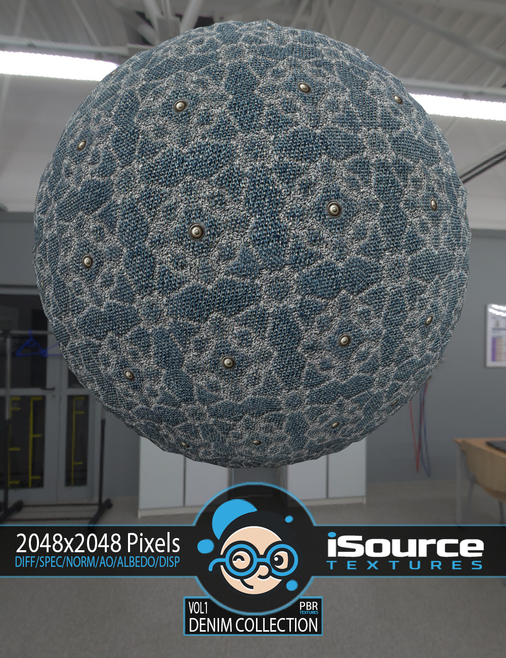 Demin Collection - Vol1 (PBR Textures) by N/A