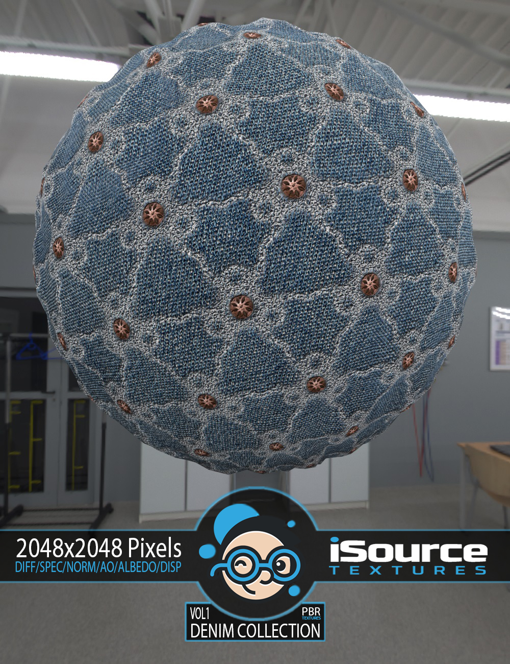 Demin Collection - Vol1 (PBR Textures) by N/A