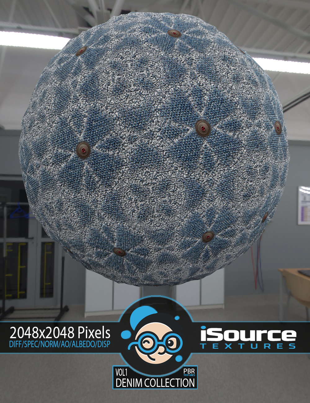 Demin Collection - Vol1 (PBR Textures) by N/A