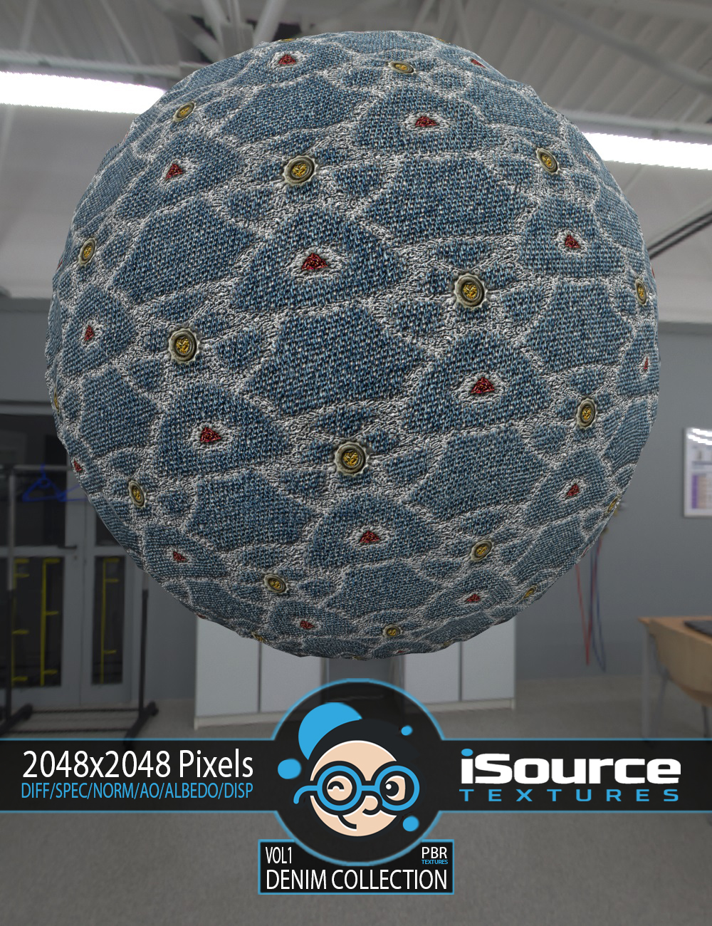 Demin Collection - Vol1 (PBR Textures) by N/A