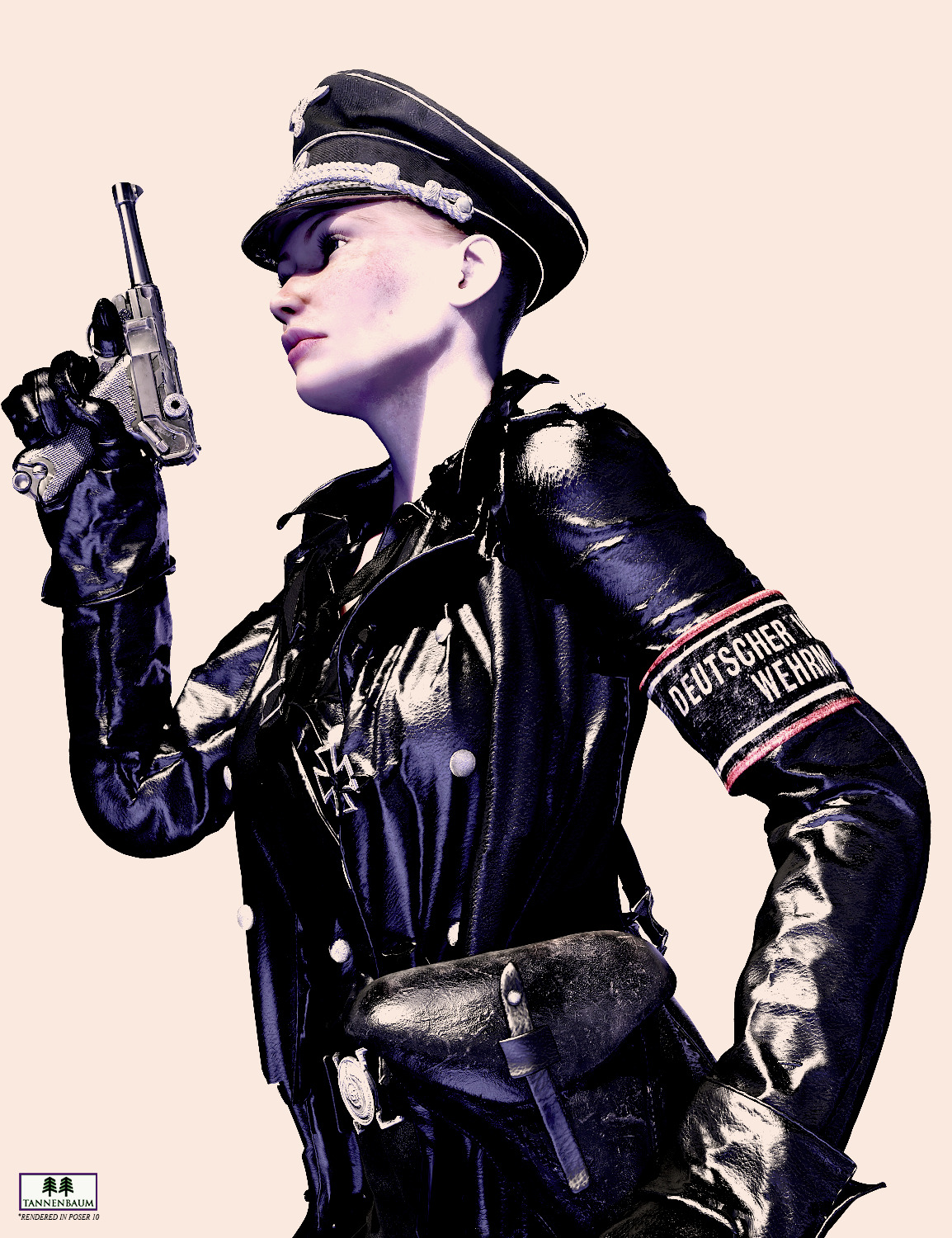 German SS Black Uniform V4 by N/A