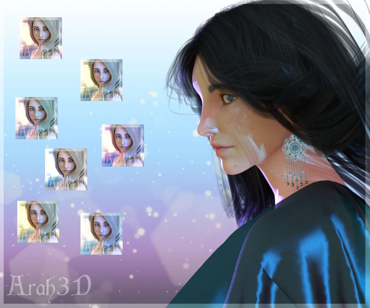 Arah3D Simply Serene Lights for DS Iray by N/A